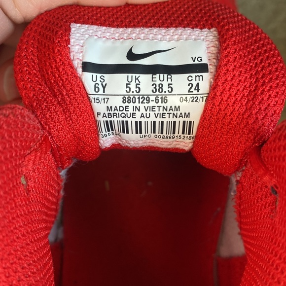 Nike Fastflex Alpha Cleats 6Y - Picture 7 of 7